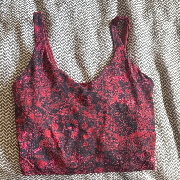 lululemon athletica Tops - Lululemon align bra tank top size 6